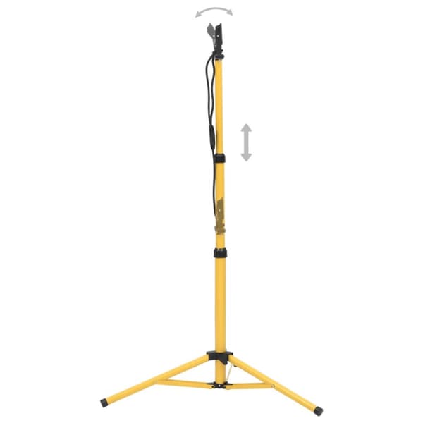 The Living Store LED-projektør med stativ 2x10 W kold hvid -  Projektør- & spotlamper