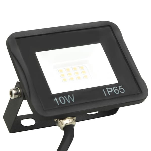 The Living Store LED-projektør 10 W varm hvid -  Projektør- & spotlamper