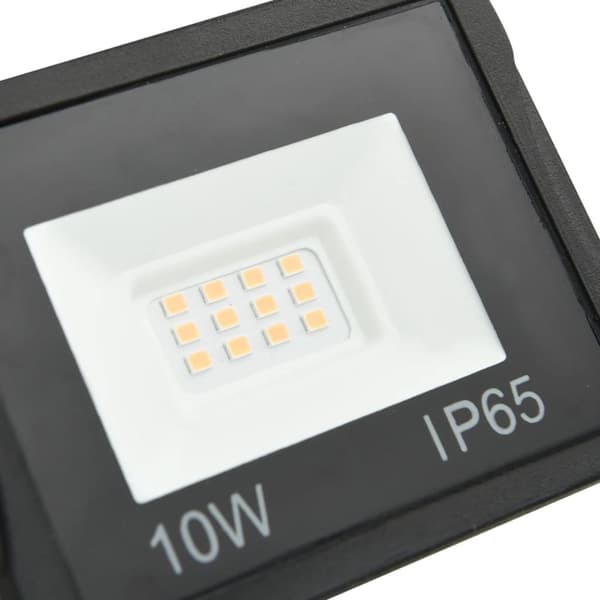 The Living Store LED-projektør 10 W varm hvid -  Projektør- & spotlamper
