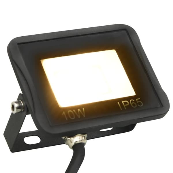 The Living Store LED-projektør 10 W varm hvid -  Projektør- & spotlamper