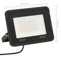 Pikkukuva 11 / 11: Valonheittimet & kohdevalaisimet - Living LED-valonheitin 30 W kylmä valkoinen