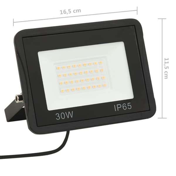 Projektør- & spotlamper - Living LED-projektør 30 W varmt hvidt lys