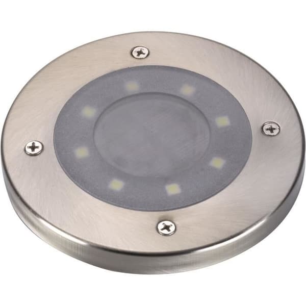 Paket med 4 UpSMART GARDEN solstrålkastare -Ljus - 5 lumen - Stål - Integrerad LED - SMART GARDEN