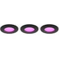 Miniatyrbild 2 av 8: Philips Hue Slim Downlight S 90mm 3-pack - Svart