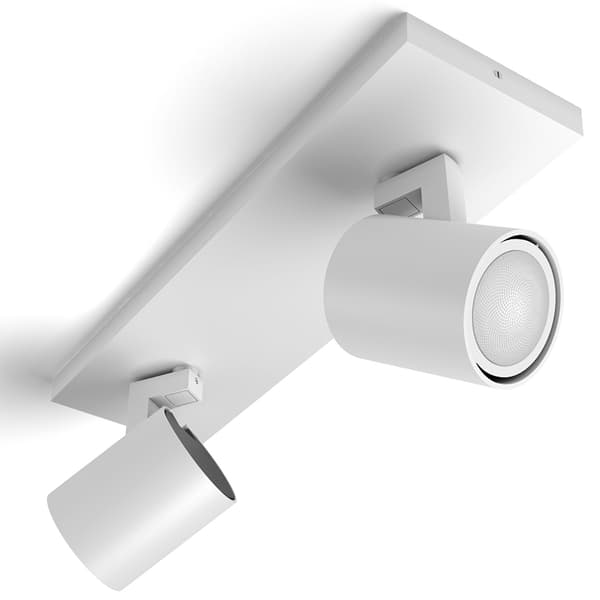 Philips Hue Runner White Ambiance 2 spot 800 lm - Vit