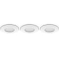 Miniatyrbild 2 av 8: Philips Hue Slim Downlight S 90mm 3-pack - Vit