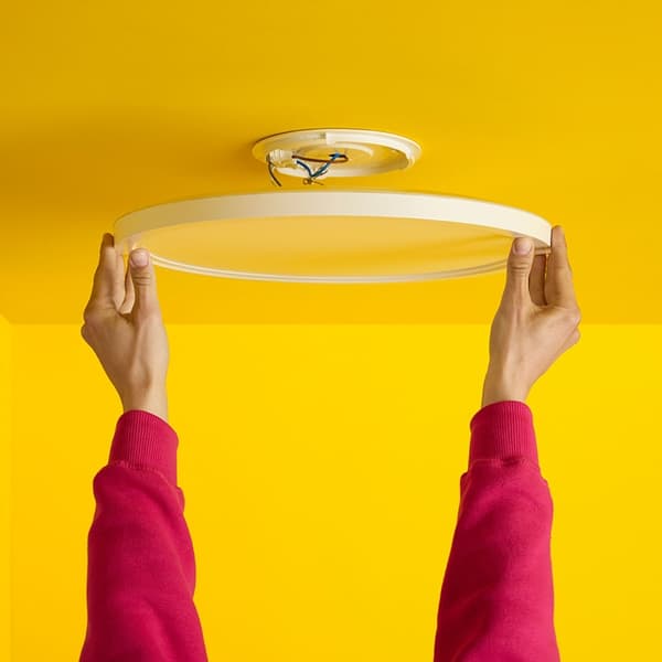Wiz WiFi SuperSlim Plafond Ø430 22W 2450lm Varm-kallvit