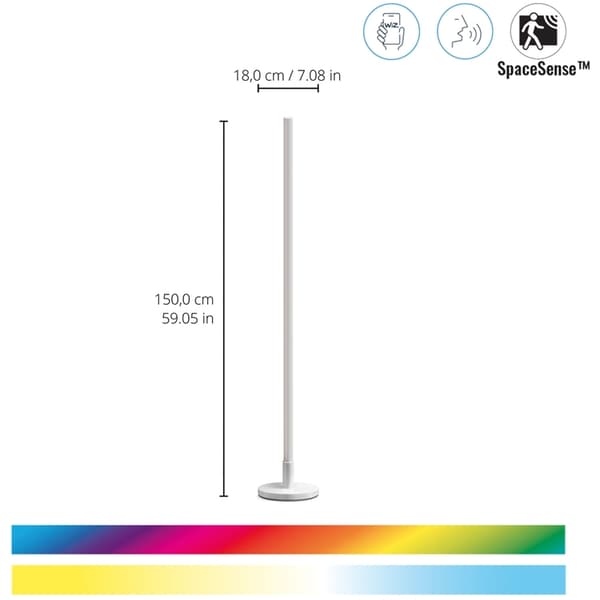 Wiz WiFi Pole Golvlampa RGB Multicolor 150cm