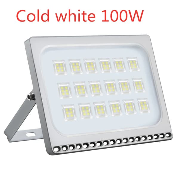 LED Översvämning Ljus, Ultratunn Design, IP65 Vattentät, Kall vit 150W