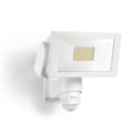 Miniatyrbild 1 av 2: STEINEL Utomhusstrålkastare med sensor LS 300 S LED 30W 4000K IP44 - Vit