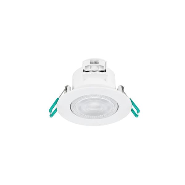 YOURHOME integrerad LED-infälld spotlight 500lm vit IP65 3000K 830 paket med 3 - SYLVANIA - 90022