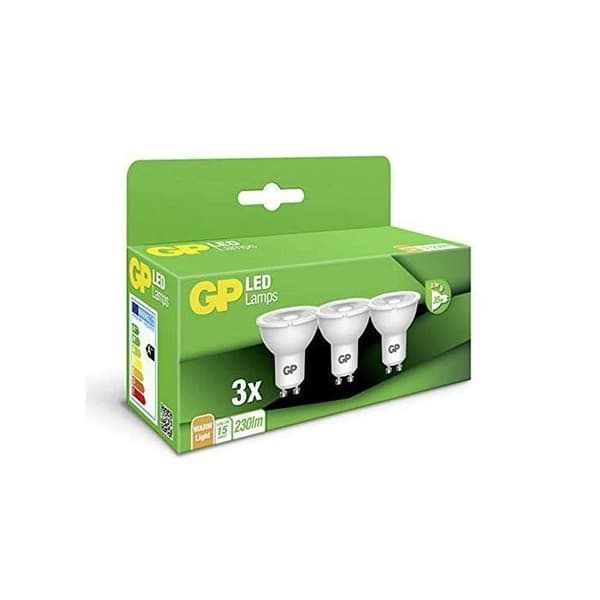 GP Belysning Gp Led Reflektor 3x3,7w Gu10