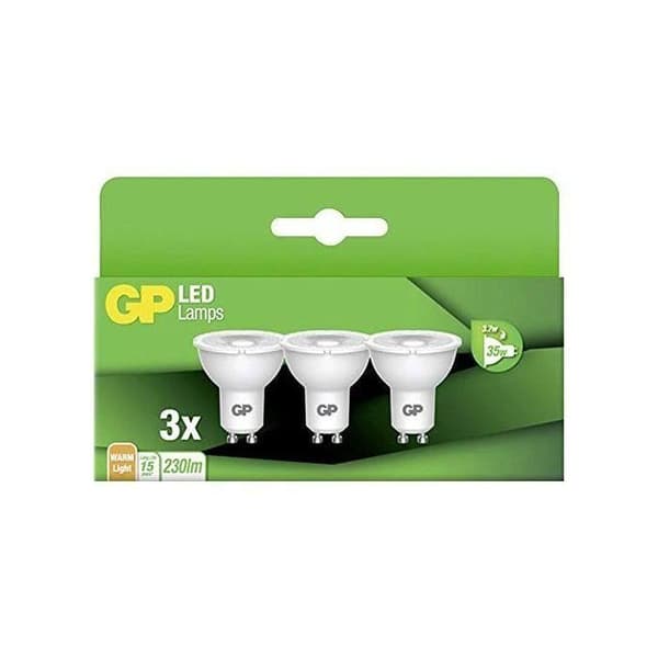 GP Belysning Gp Led Reflektor 3x3,7w Gu10