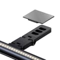 Miniatyrbild 4 av 6: Baseus magnetisk monitorlampa asymmetrisk i-wok 3 - Svart