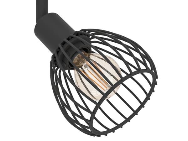 EGLO SONNINO SPOTSKINNE L780 4XE14 SORT