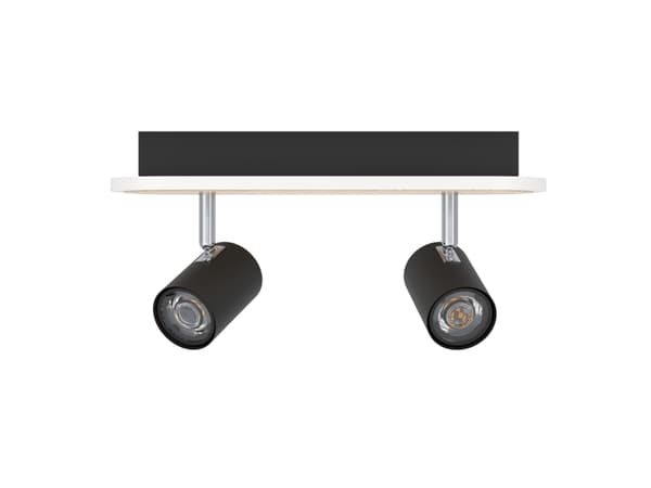 EGLO RIMBOCCHI SPOTSKINNE L340 12W 1500LM TRÆ/SORT