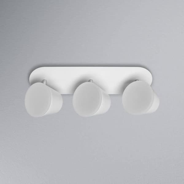 LEDVANCE LED Spot Vägglampa Trippel - 3 x 7W - IP44 - Vit - Varm / kall