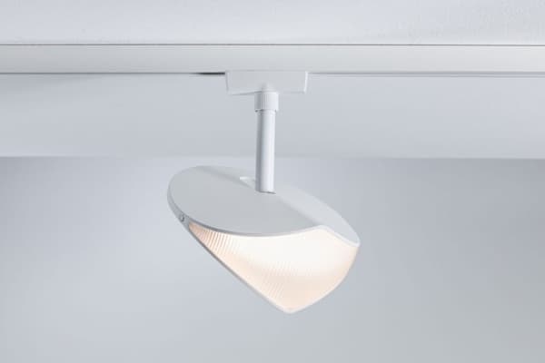 Paulmann Alejandro, Spotlight på skinne, 1 ampuller, LED, 10 W, 800 lm, Hvit