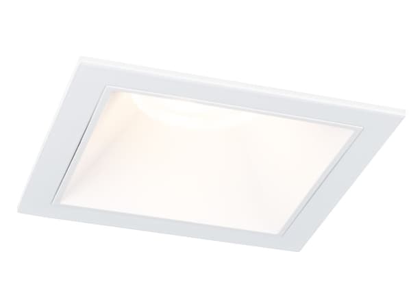 Paulmann Innfelt armatur EBL COLE SET 3-TRINN DIM 6W 470lm 2700K IP44 230V hvit / aluminium