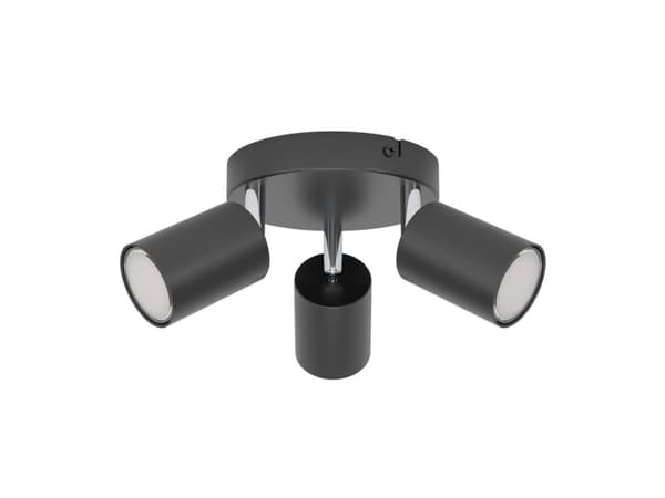 EGLO RECISO-E Taklampe 3-spot - Svart