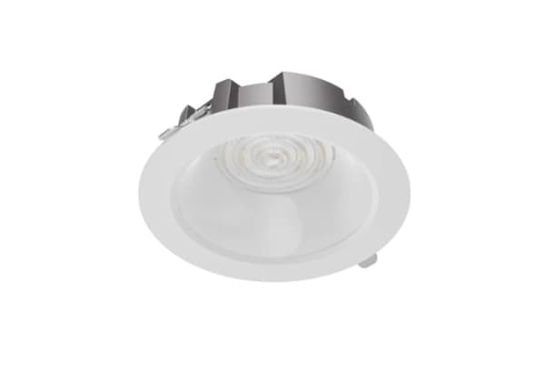 OPPLE Lighting Performer G2 MW, Innsunket spotlight, Ikke-utskiftbare pærer, 1 ampuller, LED, 12 W, 4000 K Hvit