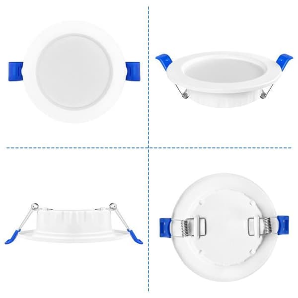LED takspotlight - LARS360 - 5W - Aluminium - Kallvit - 20 st