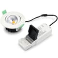 Miniatyrbillede 3 af 6: Lisa Dæmpbar forsænket downlight 3000K 600lm IP65 3-pak Hvid