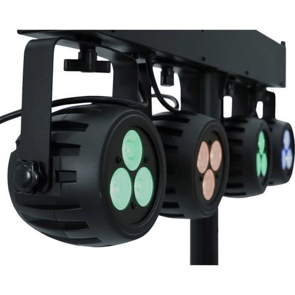 Projektor PAR LED - Eurolite - KLS-120 - 12 LED COB - RGBW - Svart