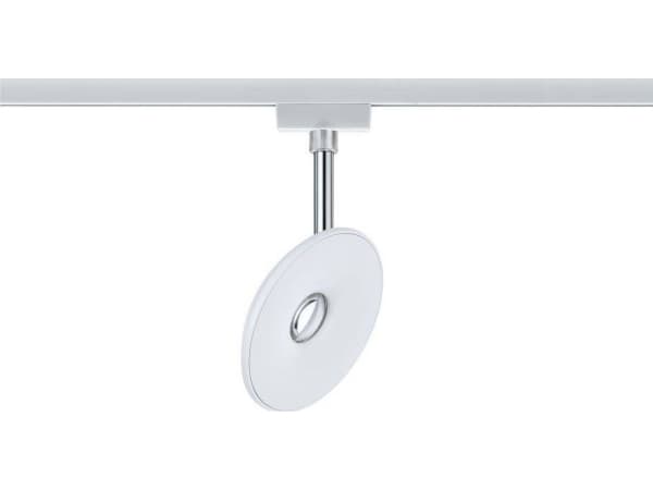 Paulmann Sphere, Spotlight på skinne, LED, 7,4 W, 2700 K, 500 lm, Kromfarget, Hvit