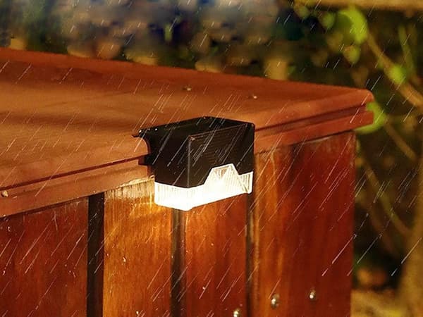 4-pakning Solcelledrevne LED-lamper