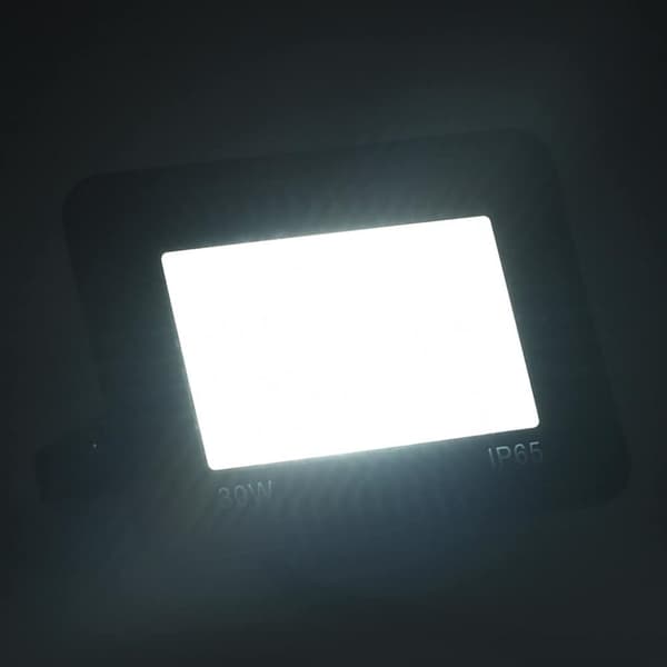 Strålkastare 30 W LED kallvit