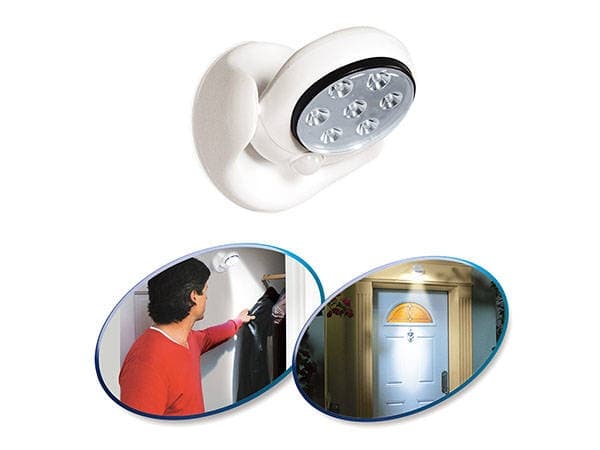 Trådlös LED-lampa med Rörelsesensor - 360° rotation