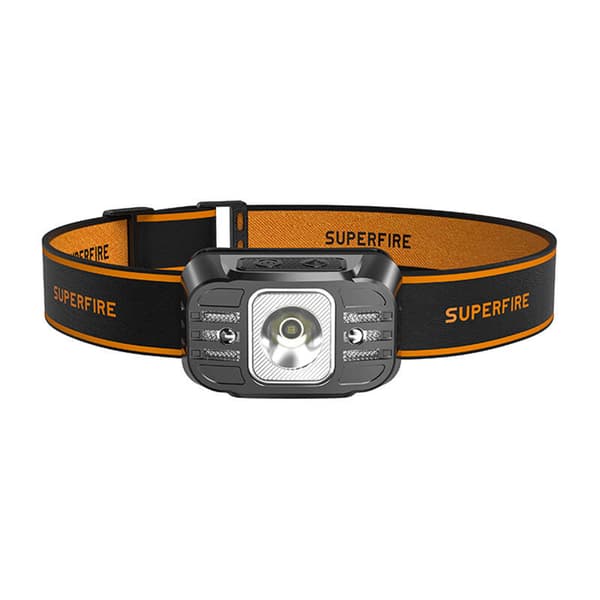 Hodelykt Superfire HL75-S, 350lm, USB