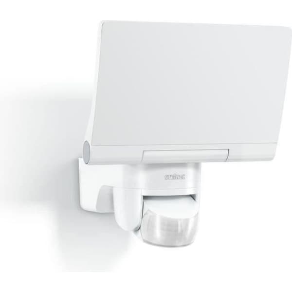 STEINEL - Utomhusstrålkastare med sensor - XLED Home 2 S 13,7 W 3000K IP44 - Vit