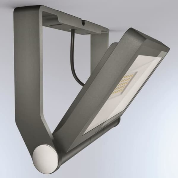 STEINEL XLED ONE Antracit utomhusstrålkastare - Integrerad LED - Aluminium och glas - 2550 lm - 3000 K