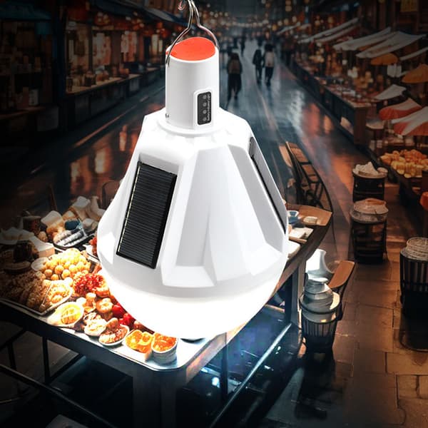 INF Soldriven glödlampa med fjärrkontroll - YV72