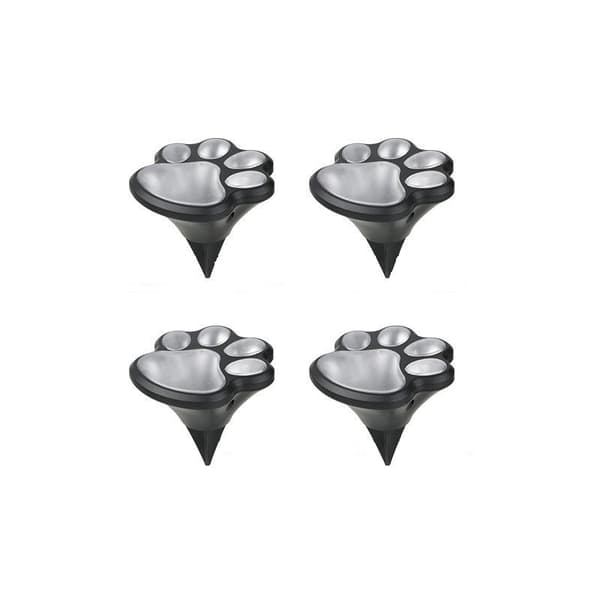 INF 3-paknings solenergi hagelys HJ-118, utendørs vanntette kattepotelys