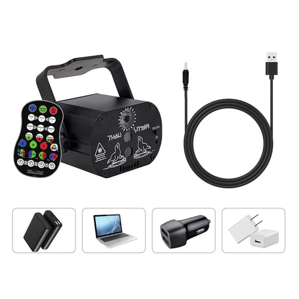 INF Starry Night Projector - Mini USB Laser Light