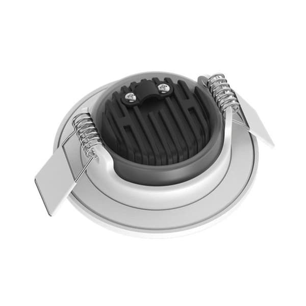 LED spotlight SOLUM LIBRA S0050690D extra platt RT2012 RE2020 infälld justerbar dimbar 6W, IP65