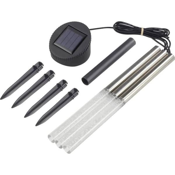 LED utomhus dekorativ belysning WS-QP03 set om 3 1 W transparent neutral vit