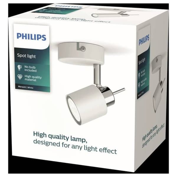 Philips Meranti 8719514465299 Takstrålkastare GU10 vit