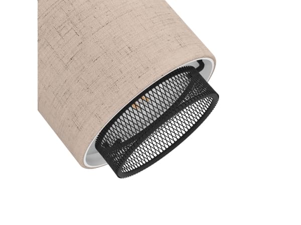 EGLO ROSLEY SPOTSKINNE L310 2XE14 SORT/LINEN