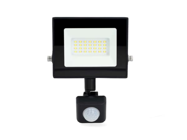 Nedis LLFLP15BLK, Innsunket spotlight, 1 ampuller, LED, 20 W, 4000 K, Sort Sort