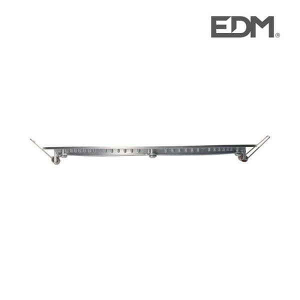 Rund infälld LED-downlight 20W 6400K 1500lm - Lumeco 31566 - matt krom - hög prestanda