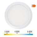 Miniatyrbild 1 av 4: Rektangulär LED Downlight Marco blanco - Luz cálida - neutra - fría - 31509