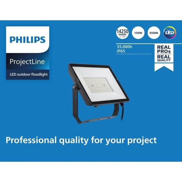 PROJEKTOR 150W 14250LM 6500K IP65 911401864684 PHILIPS 8719514954632