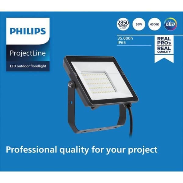 Projektor - Philips - 30W 2850lm 6500K - IP65