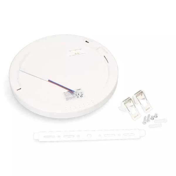 Rektangulär LED Downlight Marco blanco - Luz cálida - neutra - fría - 31509