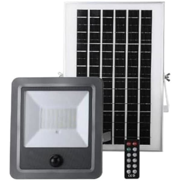 EDM Solar Floodlight 31862 100 W 1200 lm Rörelsesensor (6500 K)