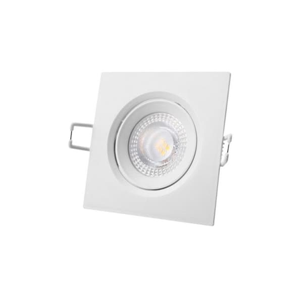 EDM infälld LED-spotlight - 5W - 380lm - 3200K - vit ram - 31656